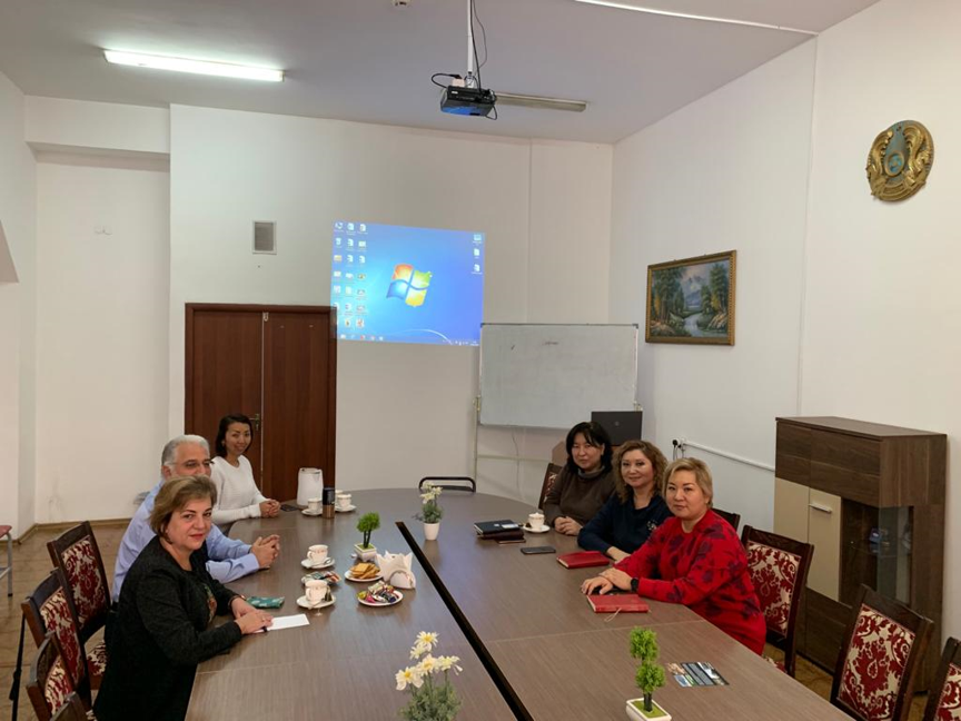 Meeting with administration of the Faculty of Medicine and Health Care and Department of Epidemiology, Biostatistics and Evidence-based Medicine